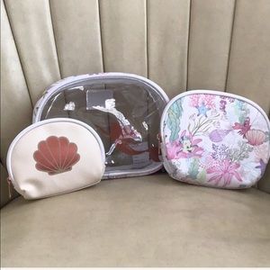 Little Mermaid Loungefly Cosmetic Bags